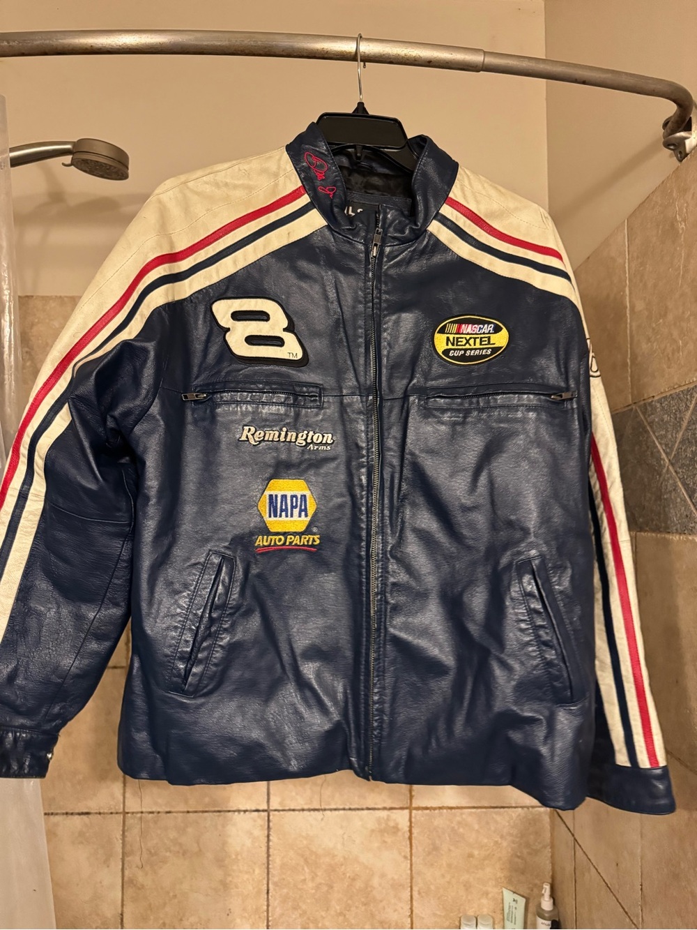 Vintage Dale Earnhardt JR #8 leather jacket ( 2004-2007 era)